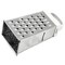 Chef Craft 6.75" Stainless Steel Pyramid Grater - 4 Different Graters In One - Coarse, Fine, Super Fine, Cheese Slicer